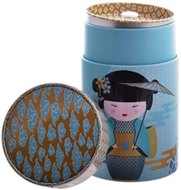 Rond Theeblik New Little Geisha Petrol - EIGENart