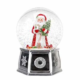 Sneeuwbol Santa met Muziek - Spode Christmas Tree
