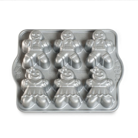 Gingerbread Kids Cakelet Bakvorm - Nordic Ware