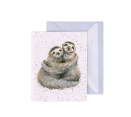Kaartje Little Card Big Hug Wrendale Designs