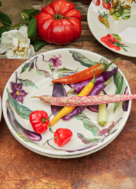 Pastabord Medium Aubergine & Flowers Emma Bridgewater