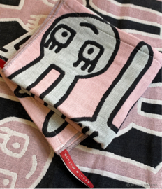 Hand- / Theedoek / Placemat Yuru Usa Pink - Atsuko Matano