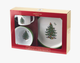 Kinderserviesset Christmas Tree Spode