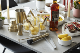 Set Rietjes & Borsteltje Goud Point-Vergule