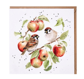 Wenskaart The Apple Tree Wrendale Designs