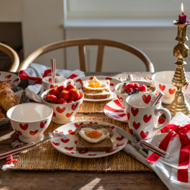 Ontbijtbord Hearts Love Blond Amsterdam