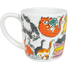 Mok Cappuccino Cat Love Blond Amsterdam