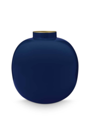 Metalen Vaas Blauw Pip Studio