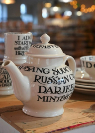 Theepot Black Toast Emma Bridgewater