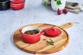 Ovenschaaltje met Deksel Rood Cosy & Trendy