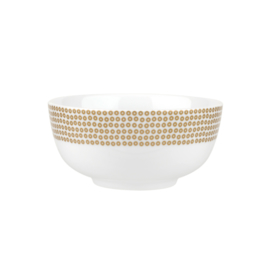Schaal Glamour Sequin Gold (15 cm.) - Portmeirion Catherine Lansfield