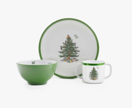 Kinderserviesset Christmas Tree Spode