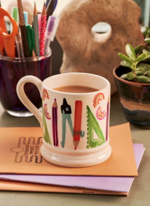 1/2 Pt Mok Stationery Emma Bridgewater