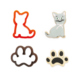 Uitsteekvormpjes Cat Decora