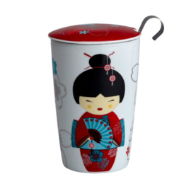 TEAEVE Beker Little Geisha Red (350 ml.) - EIGENart