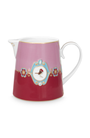 Kan Medallion Red Pink (900 ml.) - Pip Studio Love Birds