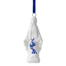 Ornament Madonna - Heinen Delfts Blauw