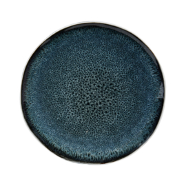 Ontbijtbord Grey/Blue Palette (20 cm.) - Jardin d'Ulysse