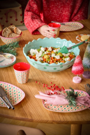 Gebaksbord Diamond Christmas Rice