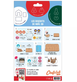 3D Gingerbread House Set Chefclub