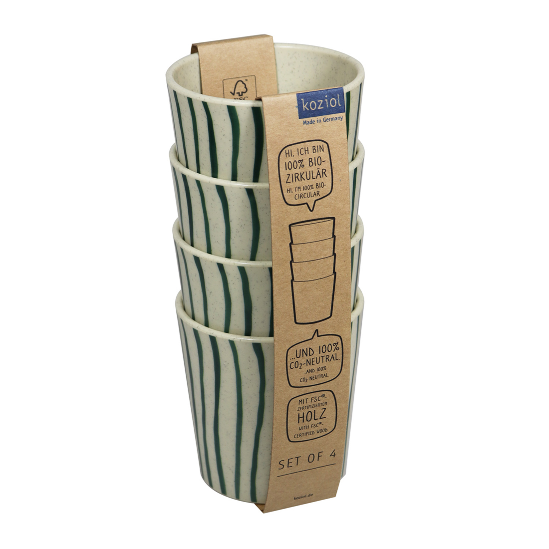 Bekers Connect Monstera Stripes Koziol