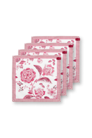 Servetten Royal Regal Flower Red Pip Studio