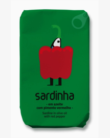 Sardines in Biologische Olijfolie & Biologische Rode Peper Sardinha