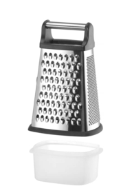 4-zijdige Rasp met Container Hendi