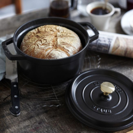 Gietijzeren Braadpan Zwart 3,7 l. Staub