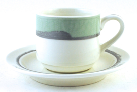 Mokkakop & Schotel - Noritake Ambience Green