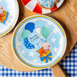 Ontbijtbord Baby Boy Blond Amsterdam