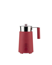 Melkopschuimer Plissé Red Alessi