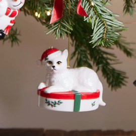 Kersthanger Kitten Christmas Tree Spode