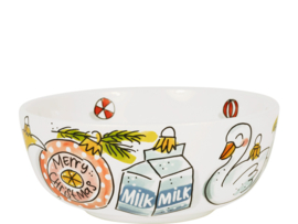 Schaal Christmas 15 cm. Blond Amsterdam