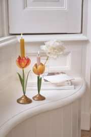 Kaarsenhouder Tulp Geel Pip Studio