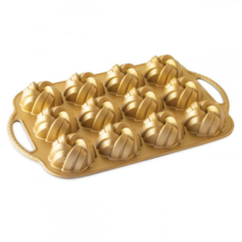 Mini Braided Bundt Gold Bakvorm - Nordic Ware