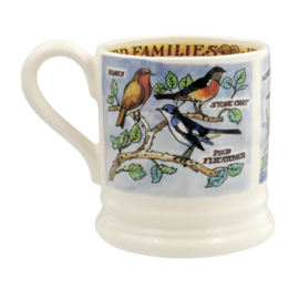 1/2 Pt Mug 'Kingfisher & Insect Eaters' - Emma Bridgewater