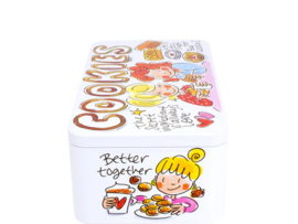 Koekblik Small Even Bijkletsen Blond Amsterdam