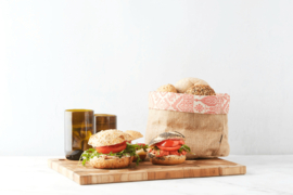 Snijplank Gerecycled Teak Point-Vergule