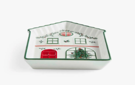 Serveerschotel Village Christmas Tree Spode