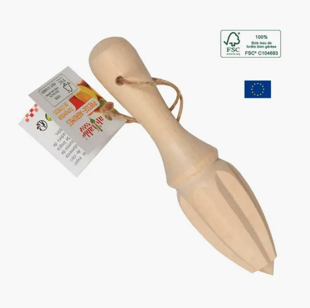 Citruspers Hout 15 cm.