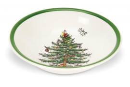 Papschaal (20,5 cm.) - Spode Christmas Tree