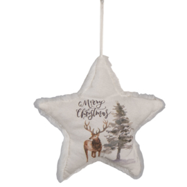 Hanger Merry Christmas (19 cm.) - Clayre & Eef