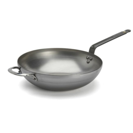 Wok Mineral B Steel 32 cm. de Buyer