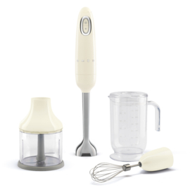 Staafmixer met Accessoires Crème Smeg