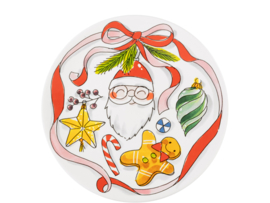 Ontbijtbord Christmas Ribbon Blond Amsterdam