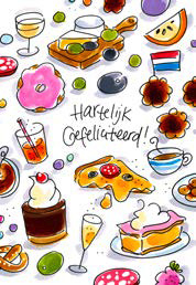 Wenskaart Een Kaart Vol Lekkers Blond Amsterdam
