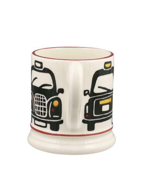 1/2 Pt Mok Black Cab Emma Bridgewater