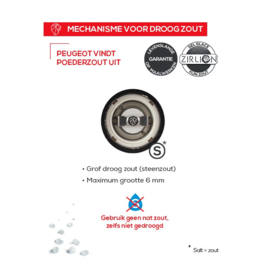 Zoutmolen Paris U'Select Chocolat Peugeot