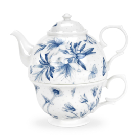 Tea for One Botanic Blue - Portmeirion